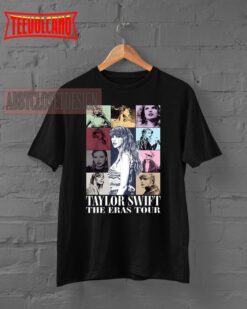 Taylor The Eras Tour 2023 Vintage Graphic T-Shirt