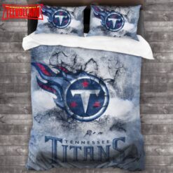 Tennessee Titans Logo Bedding Set Duvet Cover