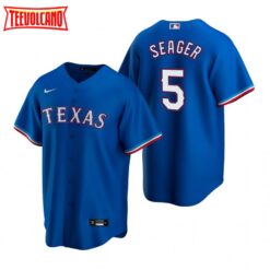 Texas Rangers Corey Seager Royal Replica Alternate Jersey