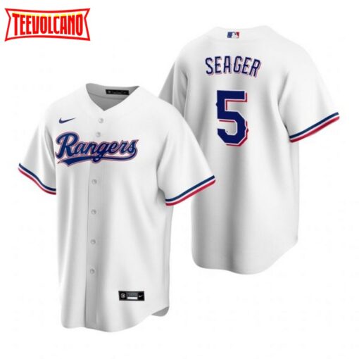 Texas Rangers Corey Seager White Home Replica Jersey