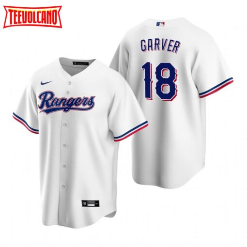 Texas Rangers Mitch Garver White Home Replica Jersey