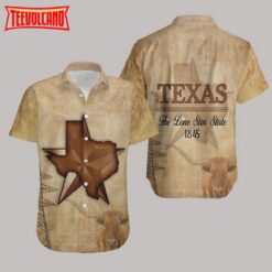 Texas The Lone Star State Unisex Hawaiian Shirt