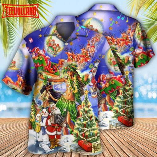 The Aloha Merry Christmas  Hawaiian Shirt