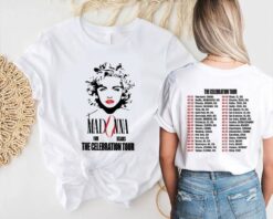 The Celebration Tour Madonna 2023 Double Side Shirt