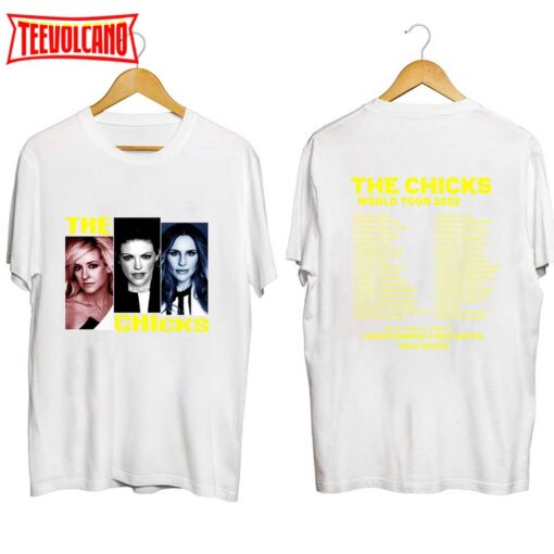 The Chicks 2023 World Tour Trending Concert Shirt