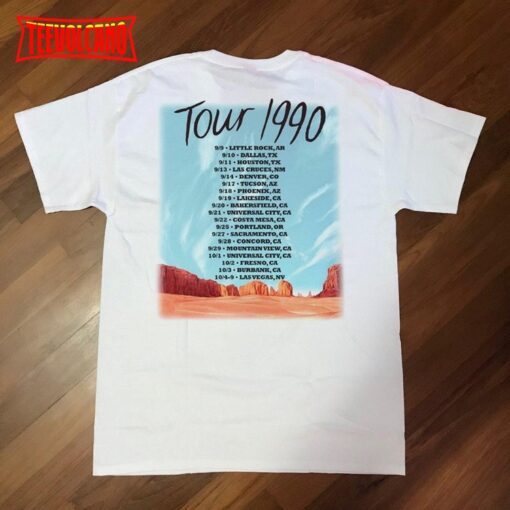 The Highwaymen Begin Tour 1990 Kick Off Concert Tour Shirt