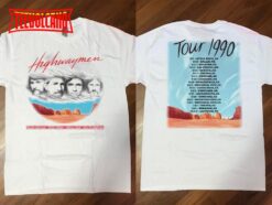 The Highwaymen Begin Tour 1990 Kick Off Concert Tour Shirt