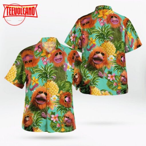 The Muppet Mahna Mahna Pineapple Tropical Hawaiian Shirt