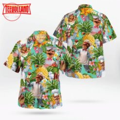 The Muppet The Swedish Chef Pineapple Tropical Hawaiian Shirt