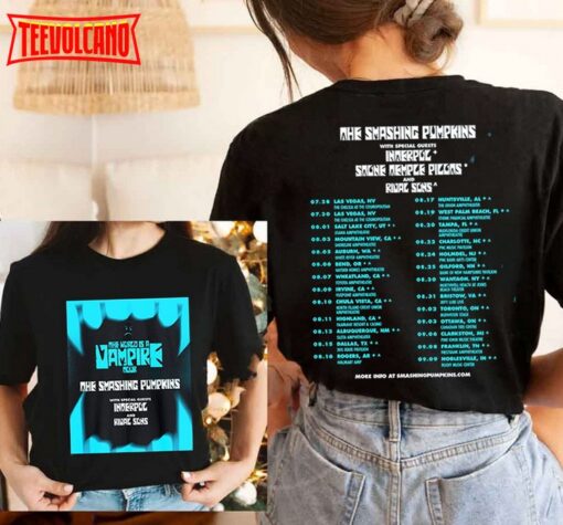 The Smashing Pumpkins The World Is a Vampire Tour 2023 Shirt