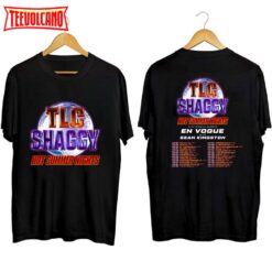 TLC and Shaggy Hot Summer Night Tour 2023 Double Side Shirt