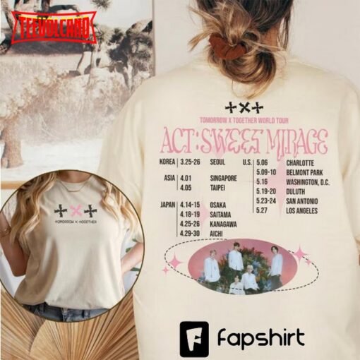 Tomorrow X Together Kpop Shirt,Sweet Mirage Sweatshirt