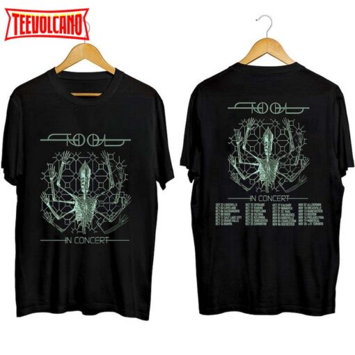 Tool In Concert 2023 Shirt, Tool BandDouble Side Shirt For Fan