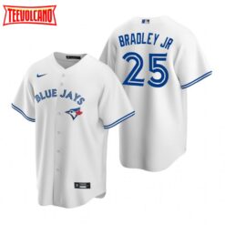 Toronto Blue Jays Jackie Bradley Jr. White Home Replica Jersey