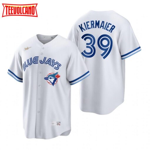 Toronto Blue Jays Kevin Kiermaier White Home Cooperstown Jersey