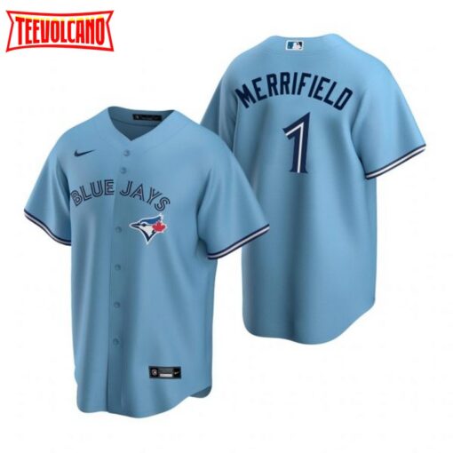 Toronto Blue Jays Whit Merrifield Powder Blue Alternate Replica Jersey