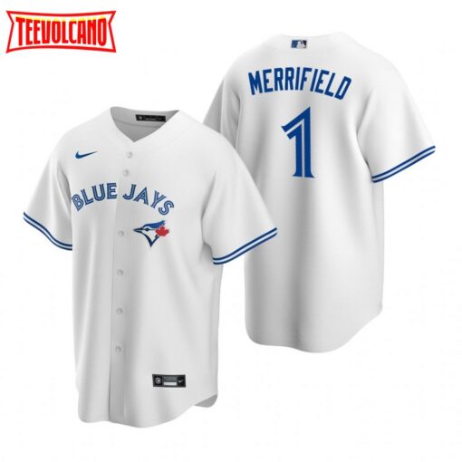 Toronto Blue Jays Whit Merrifield White Home Replica Jersey