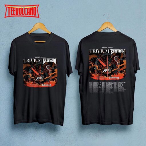 Trivium And Beartooth T-Shirt,The American Trivium Tour 2023 Shirt