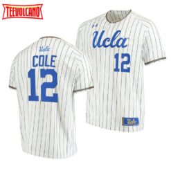 UCLA Bruins Gerrit Cole College Baseball Jersey White