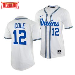 UCLA Bruins Gerrit Cole White College Baseball Jersey