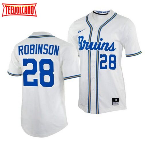 UCLA Bruins Jackie Robinson White College Baseball Jersey