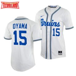 UCLA Bruins Kenny Oyama White College Baseball Jersey