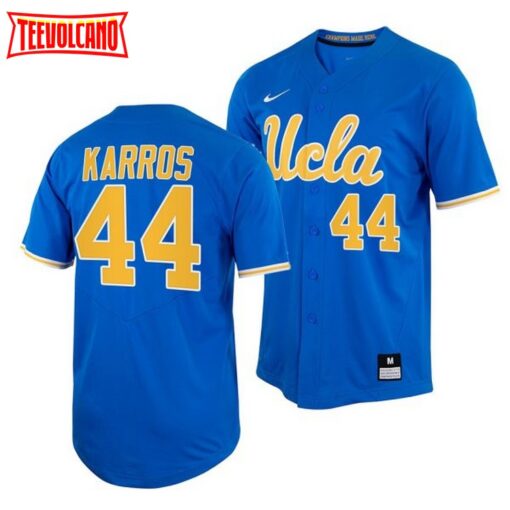 UCLA Bruins Kyle Karros Royal College Baseball Jersey