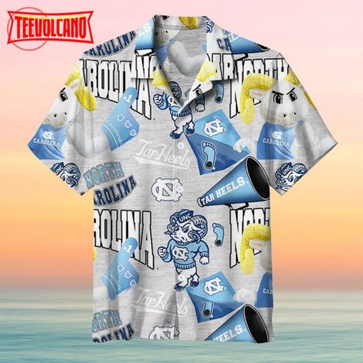 University of North Carolina with Mascots Hawaiian shirt