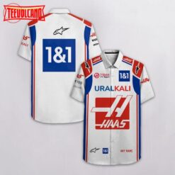 Uralkali Haas F1 Racing Team Hawaiian Shirt