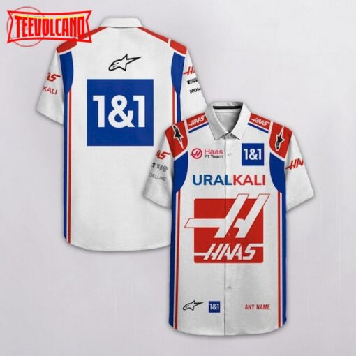 Uralkali Haas F1 Racing Team Hawaiian Shirt