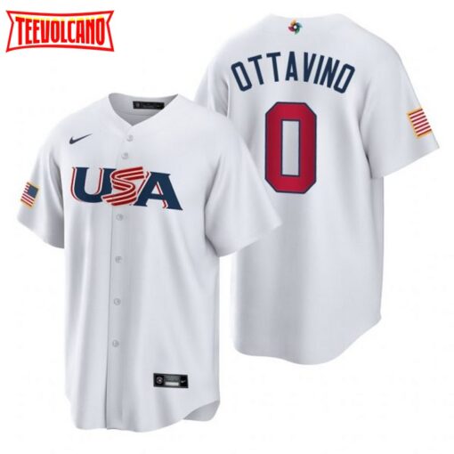 USA Adam Ottavino White 2023 World Baseball Classic Jersey