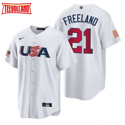 USA Kyle Freeland White 2023 World Baseball Classic Jersey