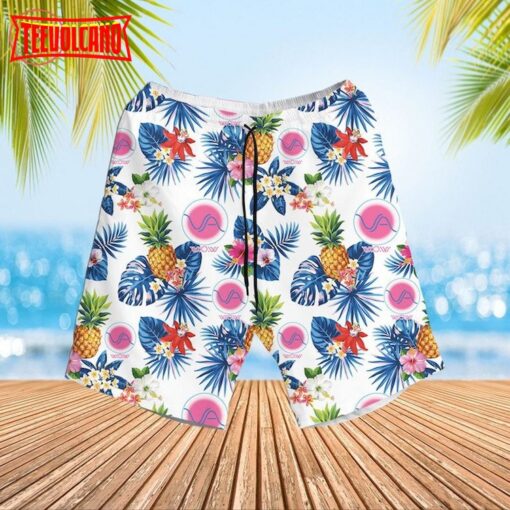 VA W.O.W. Condoms Hawaiian Shirt and Shorts