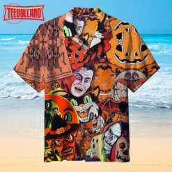 Vampire Halloween Hawaiian Shirt