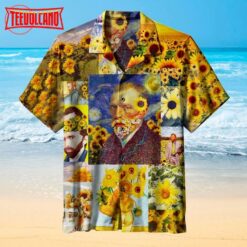 Van Gogh Sunflower Hawaiian Shirts