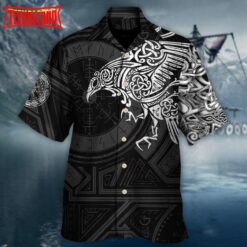 Viking Valhalla The Ravens Hawaiian Shirt