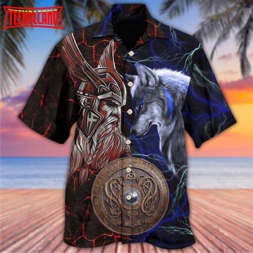 Viking Victory Colorful Life Style Hawaiian Shirt