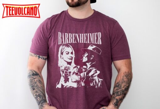 Vintage Barbenheimer Shirt, Barbie the Destroyer of Word Christopher Nolan