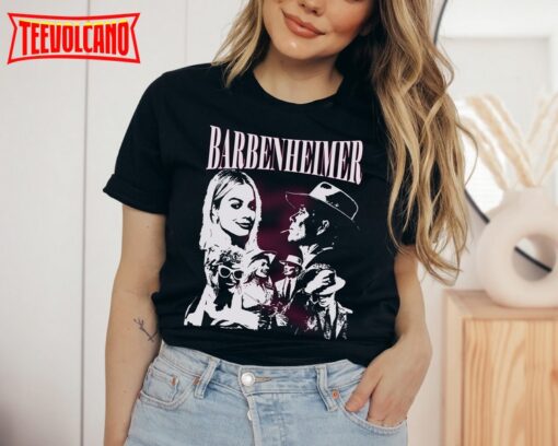 Vintage Barbenheimer Shirt, Barbie the Destroyer of Word Christopher Nolan