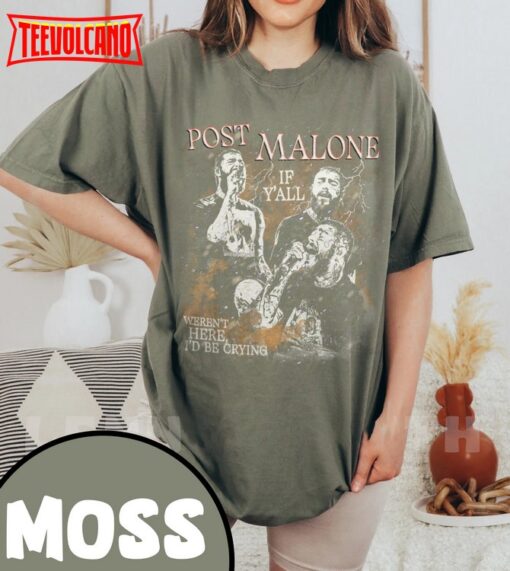 Vintage Post Malone 2023 Concert Tour Shirt