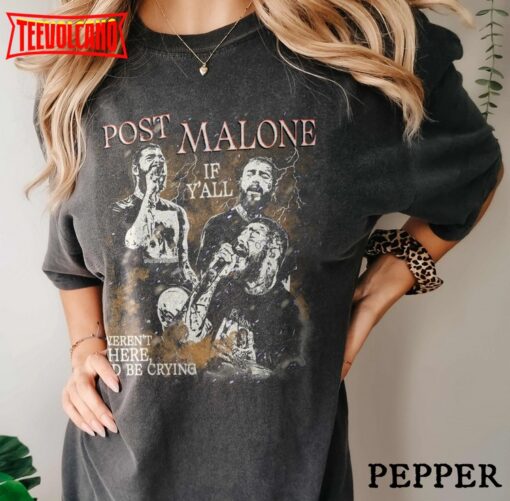 Vintage Post Malone 2023 Concert Tour Shirt