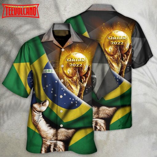 World Cup Qatar 2022 Brazil Will Be The Champion Hawaiian Shirt