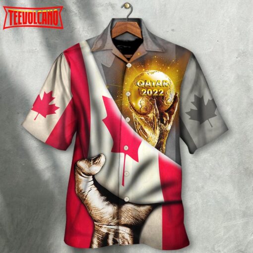 World Cup Qatar 2022 Canada Will Be The Champion Hawaiian Shirt