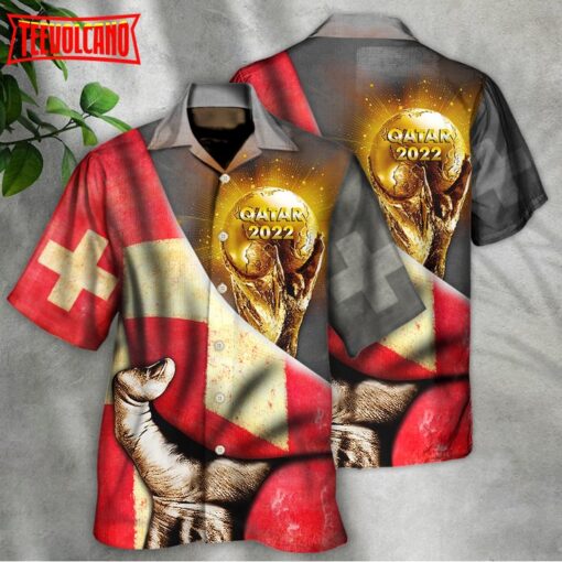 World Cup Qatar 2022 Switzerland Will Be The Champion Hawaiian Shirt