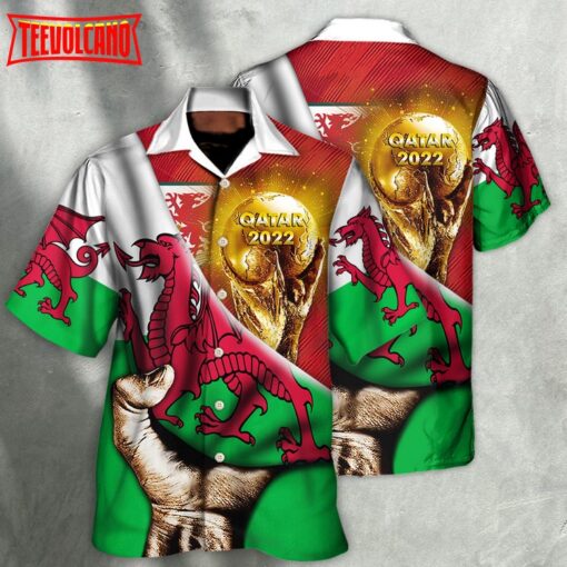 World Cup Qatar 2022 Wales Will Be The Champion Flag Hawaiian Shirt