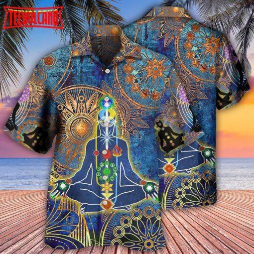 Yoga Mandala Hawaiian Shirt