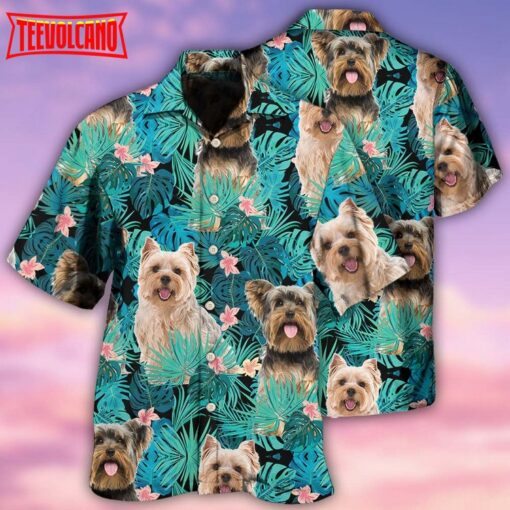 Yorkshire Terrier Dog Hawaiian Shirt