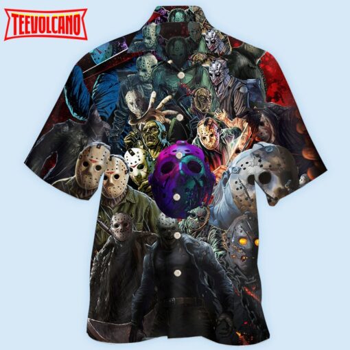 Zombie Seiral Killers Jason Hawaiian Shirt