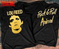 1972 Lou Reed Rock & Roll Animal T-Shirt, Lou Reed des Monats Album Promo T-Shirt