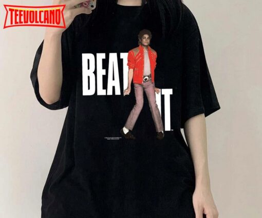 1984 Michael Jackson Beat It T-Shirt, Michael Jackson Beat It Song Promo Shirt